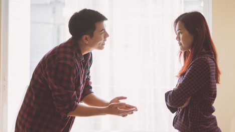 couple arguing
